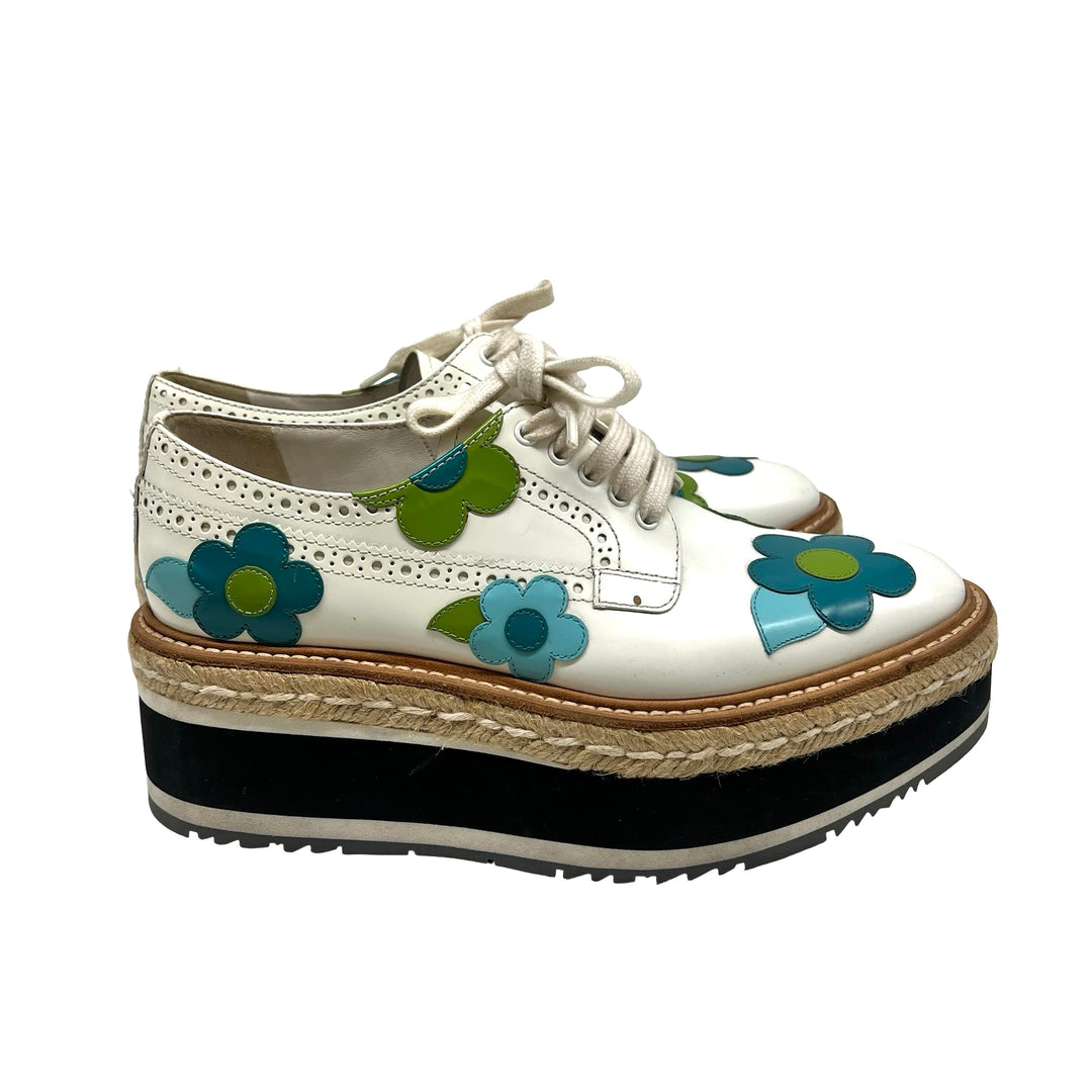 Zapatos Prada T.37.5