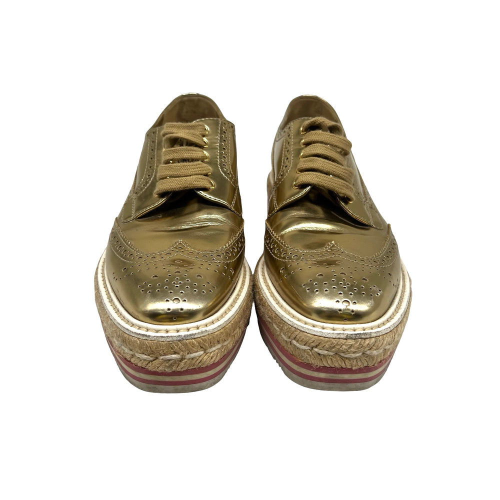 Zapatos Prada T.37.5