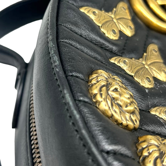 Mochila Gucci GG Marmont Animalier