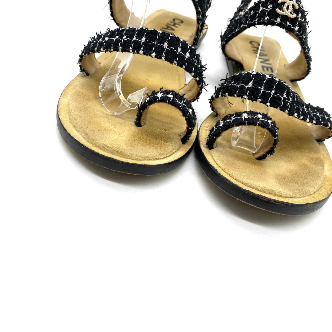Sandalias Chanel T.37.5