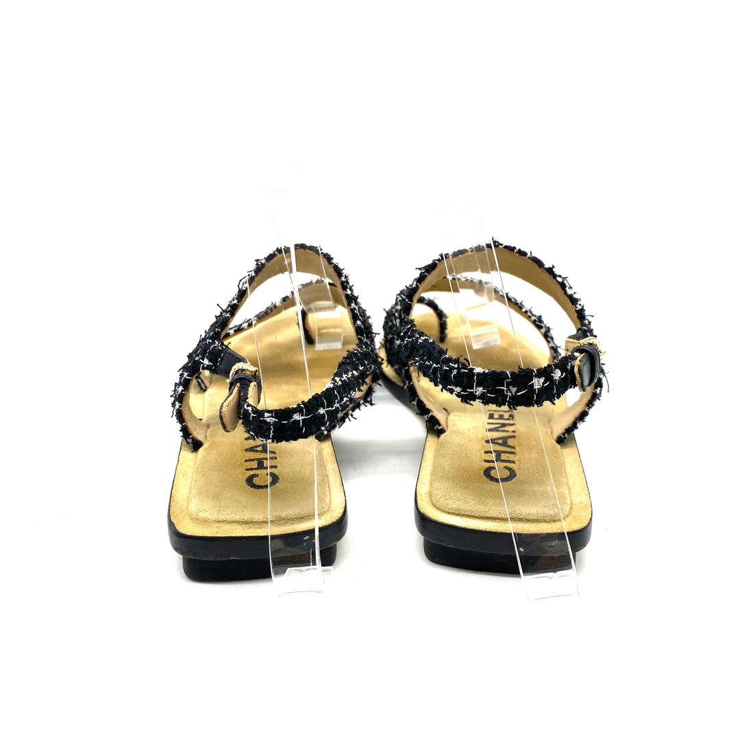 Sandalias Chanel T.37.5