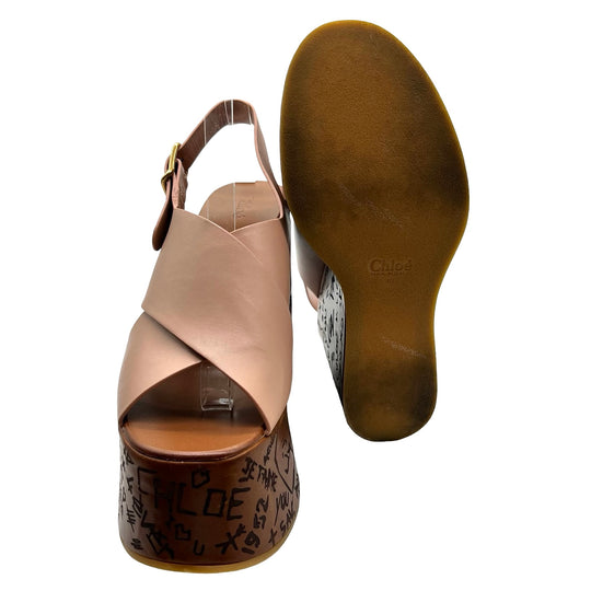 Sandalias Chloé Maxime T.40