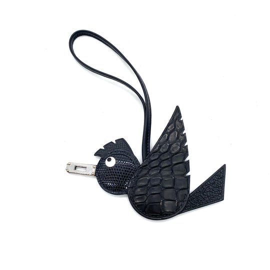 Charm Hermés Birdy So Black