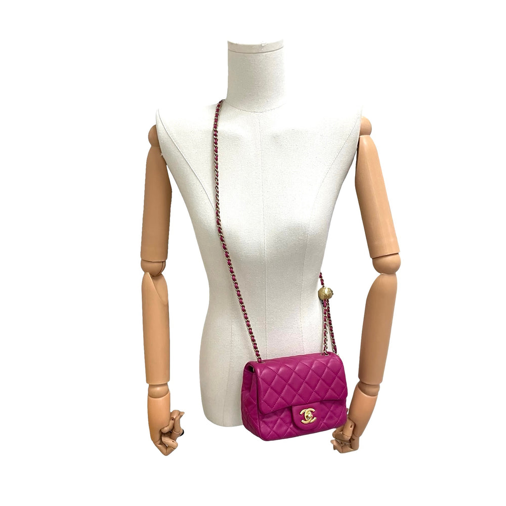 Bolsa Chanel Mini Cuadrada