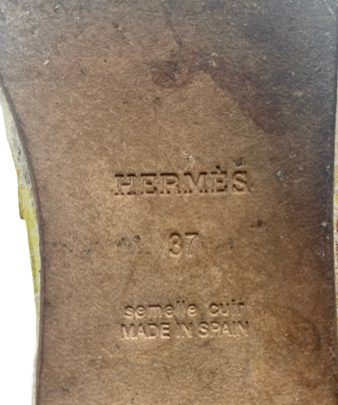 Alpargatas Hermès T.37