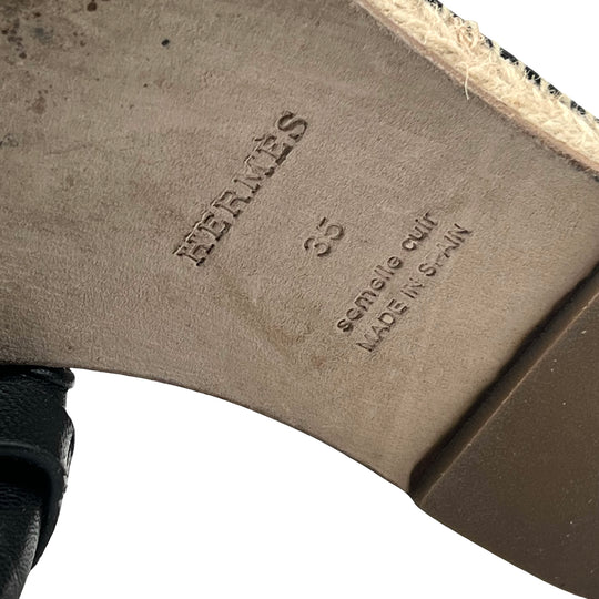 Alpargatas Hermès T.35