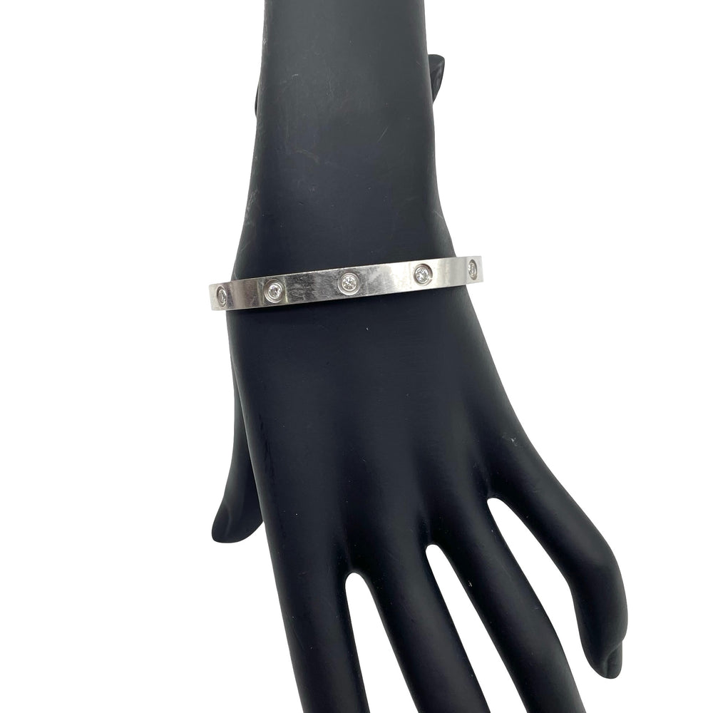 Pulsera Cartier Love 10 Diamantes T.18