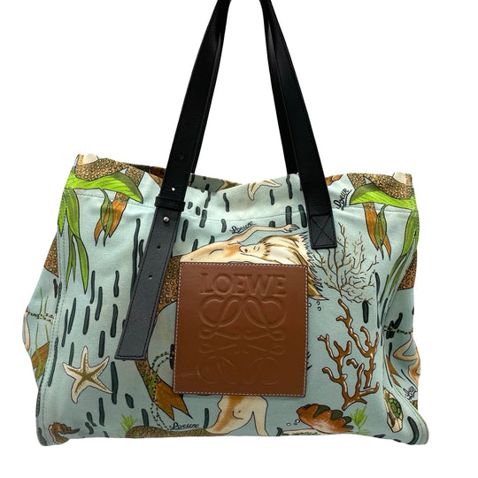 Bolsa Loewe X Paula's Ibiza Mermaid Tote