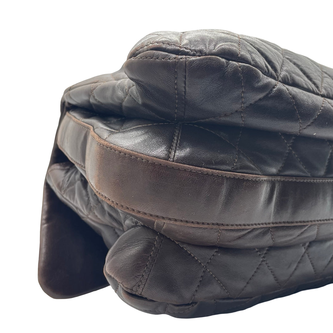 Bolsa Chanel Maxi Accordion Flap