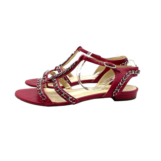 Sandalias Chanel T.38.5