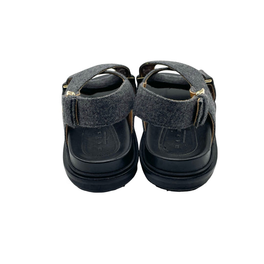Sandalias Marni Fussbett T.40