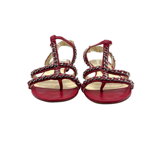 Sandalias Chanel T.38.5