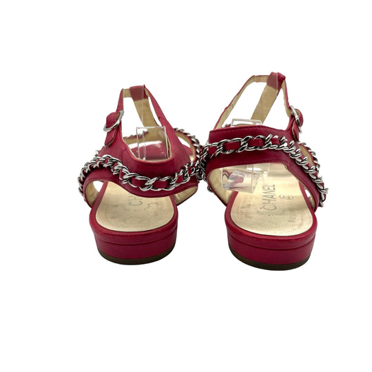 Sandalias Chanel T.38.5