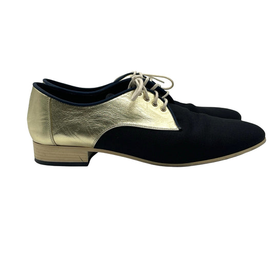 Zapatos Chanel Interlocking CC Oxfords 2017 T.39