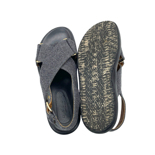 Sandalias Marni Fussbett T.40