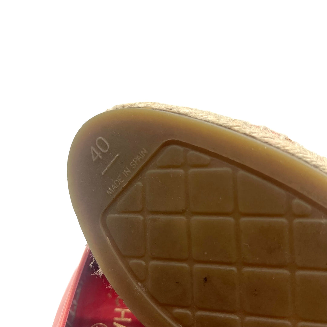 Alpargatas Chanel T.40